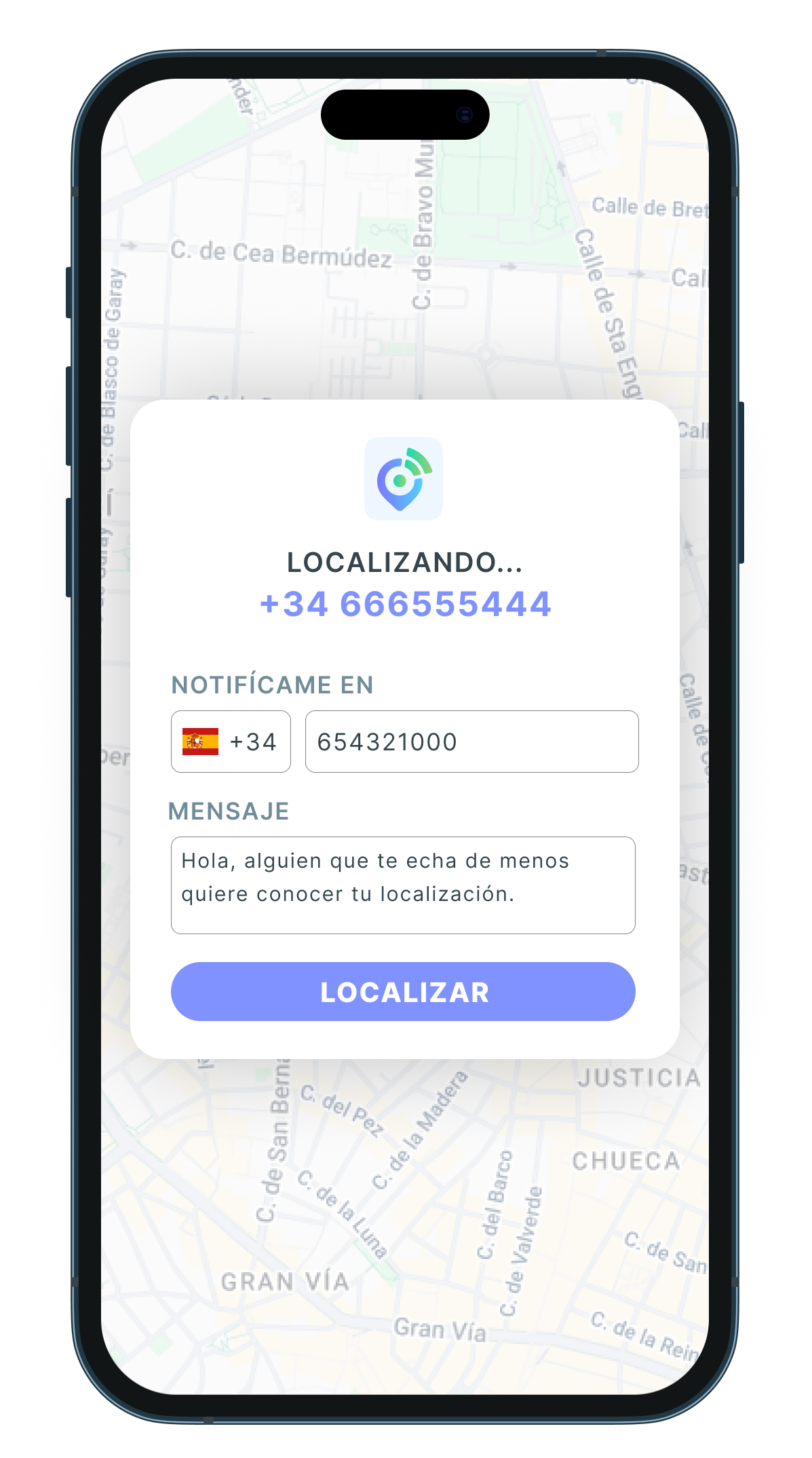 Track mobile phone